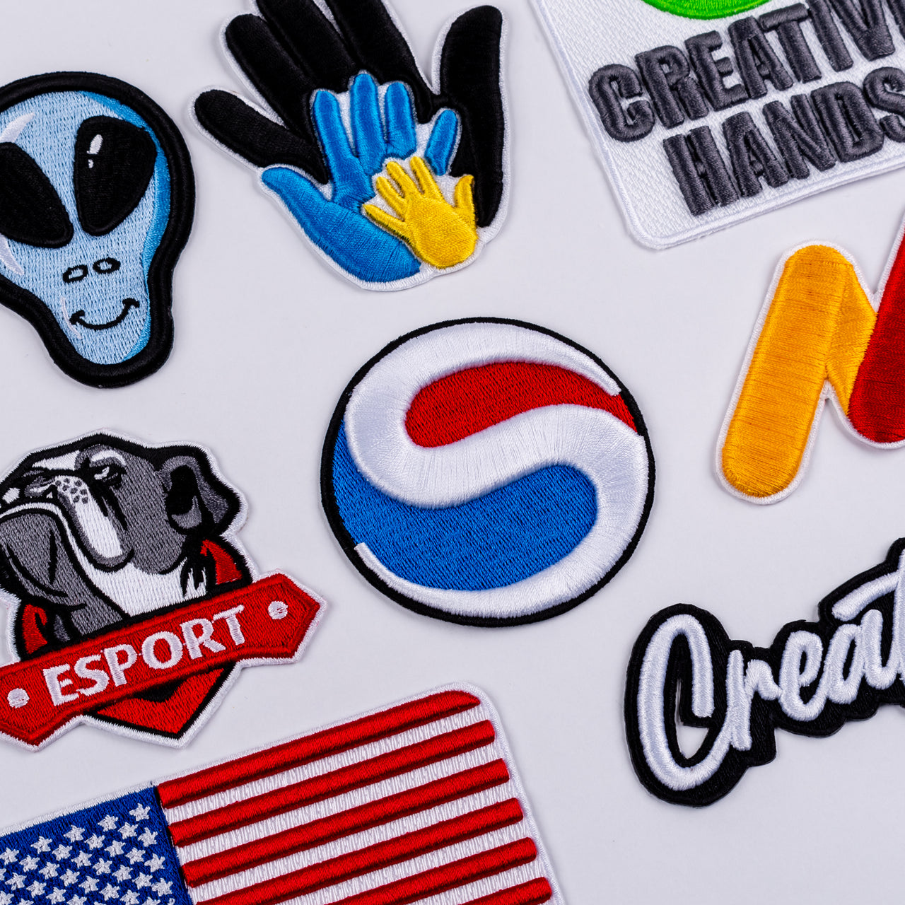 3D Embroidered Patches