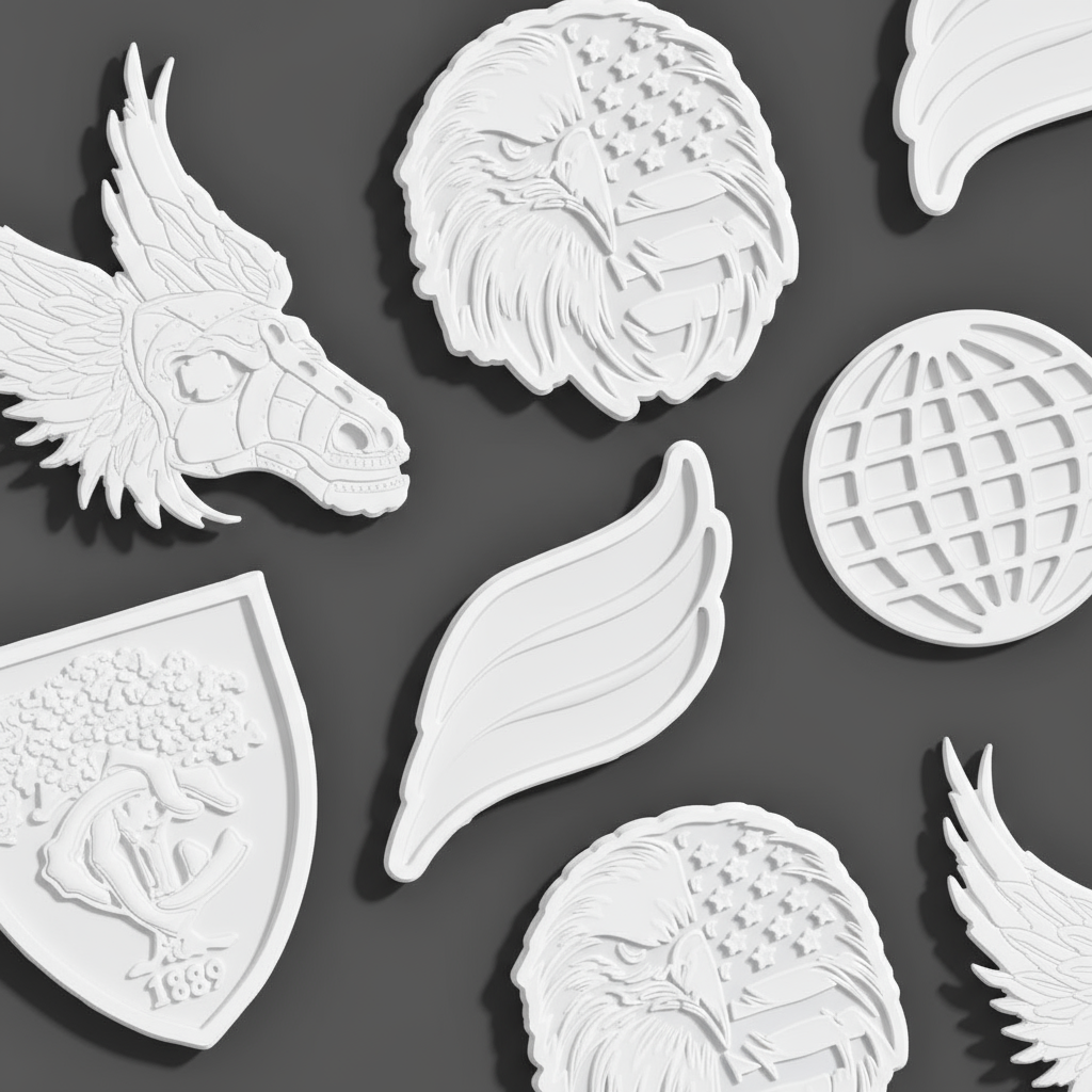 Matte White Flex Patches
